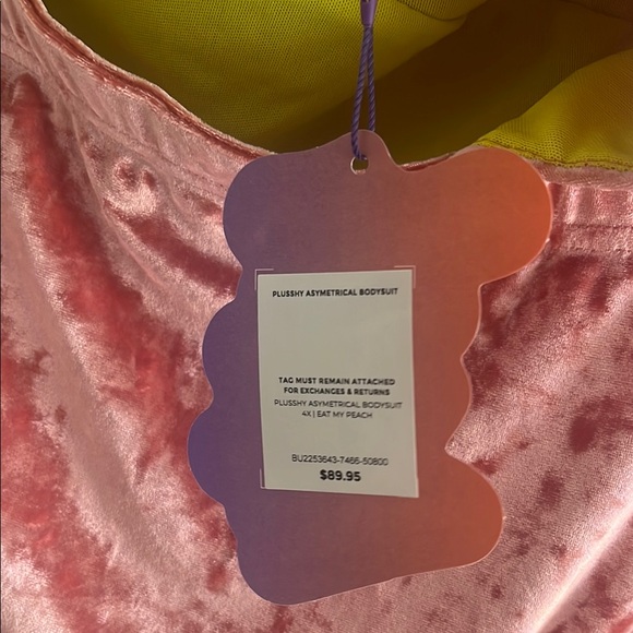 Yitty Plusshy Asymmetrical Bodysuit - Picture 6 of 6